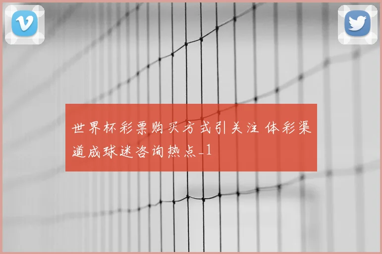 世界杯彩票购买方式引关注 体彩渠道成球迷咨询热点_1